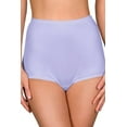 thumbnail image 1 of Women's Shadowline 17032P Plus Size Hidden Elastic Nylon Classic Brief Panty (Flamingo Pink 9), 1 of 4