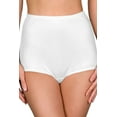 thumbnail image 1 of Women's Shadowline 17042P Plus Size Nylon Classic Brief Panty (Ivory 9), 1 of 2