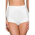 thumbnail image 1 of Women's Shadowline 17042pk Nylon Classics Brief Panty - 3 Pack (Nude/Ivory/White 6), 1 of 2