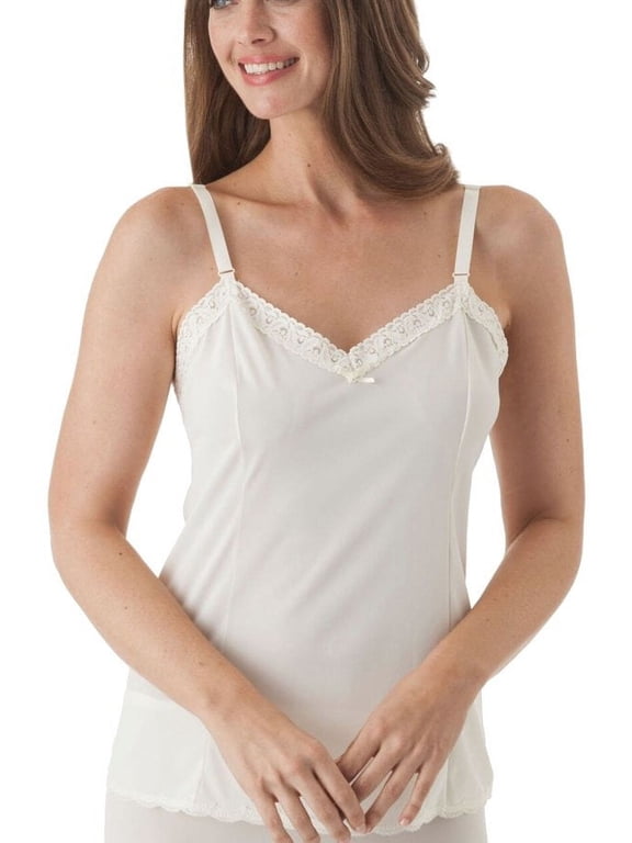 Women's Shadowline 22304 Daywear Adjustable Strap Camisole (Ivory 40)