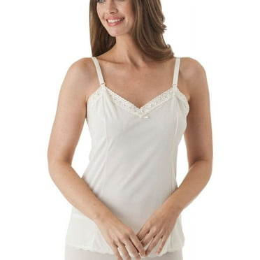 Women's Shadowline 22304X Plus Daywear Adjustable Strap Camisole (Ivory 46)