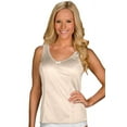 thumbnail image 1 of Women's Shadowline 2410X Plus Princess Wide Strap Camisole (Beige 44), 1 of 4