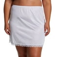 Women's Shadowline 2719X Plus Nylon Essentials 19 Inch Half Slip (White 3X) - Walmart.com
