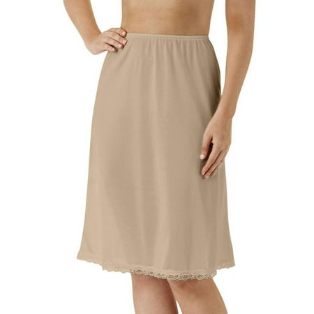 Women's Shadowline 2725 Essentials 25 Inch Half Slip (Nude S)