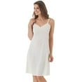 thumbnail image 1 of Women's Shadowline 27304X Plus Adjustable Strap 25 Inch Daywear Full Slip (Ivory 48), 1 of 1
