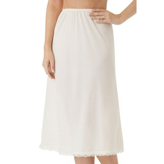 Women's Shadowline 2731X Plus Essentials 31 Inch Half Slip (Black 2X)