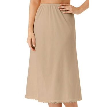 Women's Shadowline 2731X Plus Essentials 31 Inch Half Slip (Nude 3X)