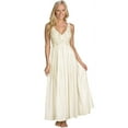 thumbnail image 1 of Women's Shadowline 31737 Silhouette 53 Inch Gown (Ivory S), 1 of 8