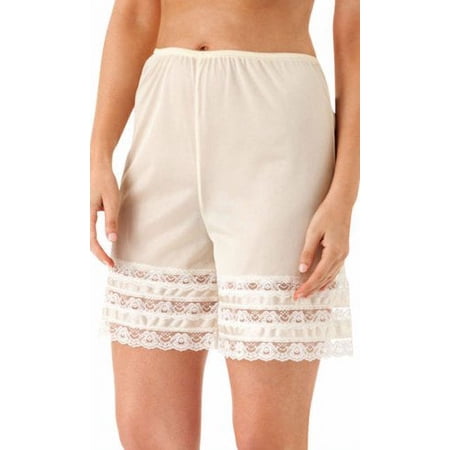 Women's Shadowline 3362 Snip-it 18 Inch Pettipants (Beige S)