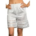 thumbnail image 1 of Women's Shadowline 3362X Plus Snip-it 18 Inch Pettipants (White 4X), 1 of 3