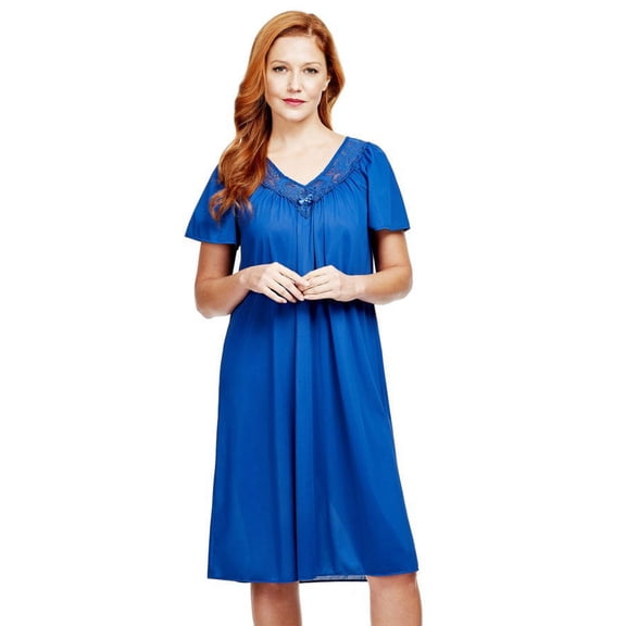 Women's Shadowline 36150X Plus Twilight Waltz Gown (Black 3X)
