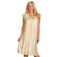 thumbnail image 1 of Women's Shadowline 36737 Silhouette Gown (Ivory M), 1 of 6