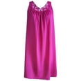 thumbnail image 1 of Women's Shadowline 37280X Plus Petals 40 Inch Embroidery Gown (Raspberry 1X), 1 of 11
