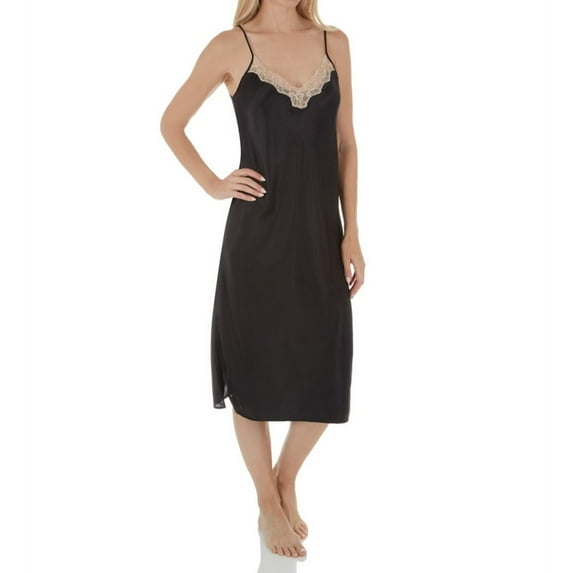 Women's Shadowline 4502 Charming Ballet Gown (Black XL)