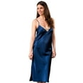 thumbnail image 1 of Women's Shadowline 4502 Charming Ballet Gown (Navy L), 1 of 3