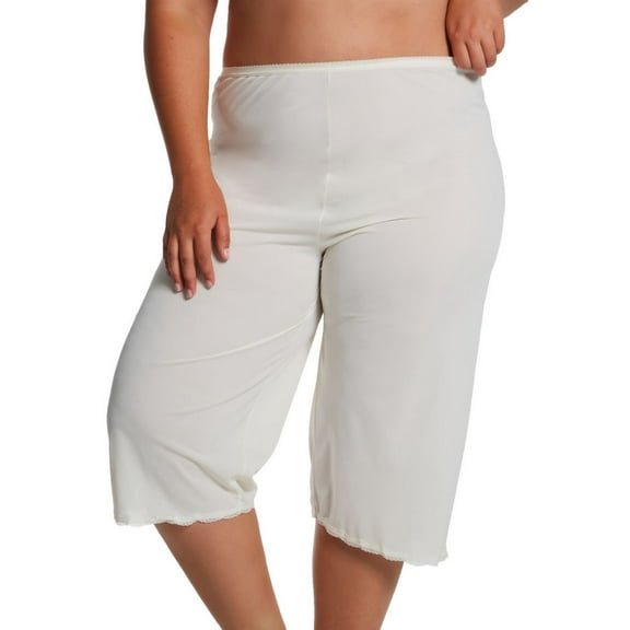 Women's Shadowline 45415X Plus Daywear 30 Inch Pettilegs (Ivory 2X)
