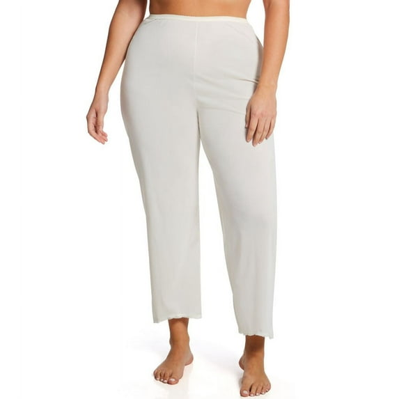 Women's Shadowline 46005X Plus Size Pettipants (Ivory 1X)