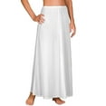 thumbnail image 1 of Women's Shadowline 4711628 Flare Half Slip 28 Inch (White M), 1 of 4