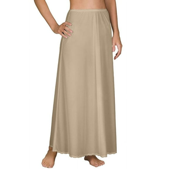 Women's Shadowline 4711636 36 Inch Flare Daywear Half Slip (Nude S)