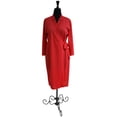 thumbnail image 1 of Women's Shadowline 77150 Twilight Wrap Robe (Red M), 1 of 1