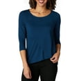 thumbnail image 1 of Women's Shape Illusions Crossover Knit Top, 1 of 5