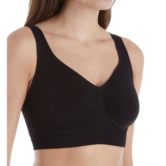 Women's Shape S4010 Seamless Smoothing Bralette (Black M)
