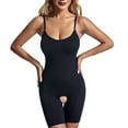 thumbnail image 1 of Women's Shapewear Bodysuit Tummy Control Solid Underwear Open Crotch Butt Lifter Body Shaper for Women Saving on Clearance, 1 of 8