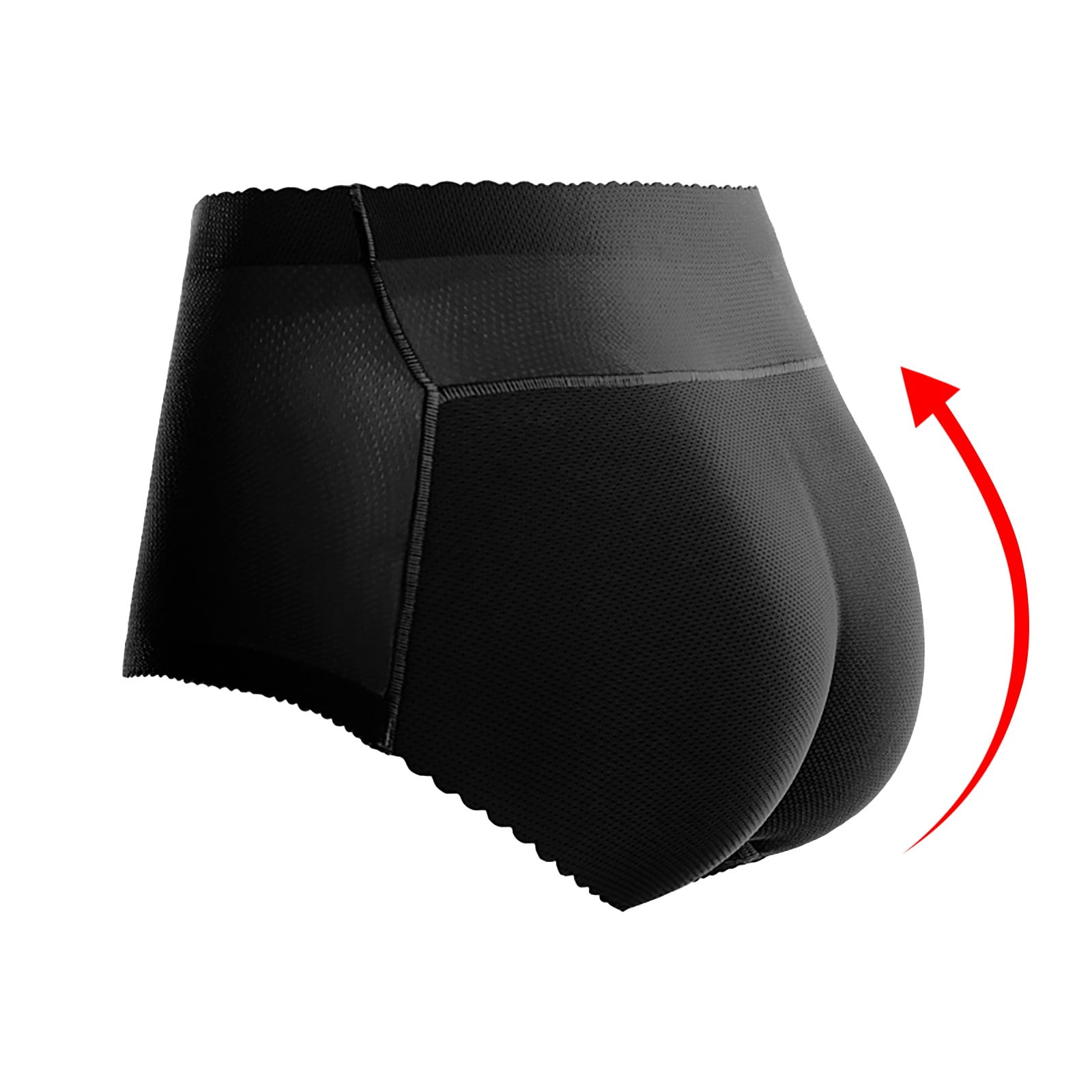 Women's Shapewear Brasieres Anchos De Espalda Y Levanta Busto Women's Underwear Black Built In Bra Stunning Buttocks, Peach Plump Buttocks Shapewear M