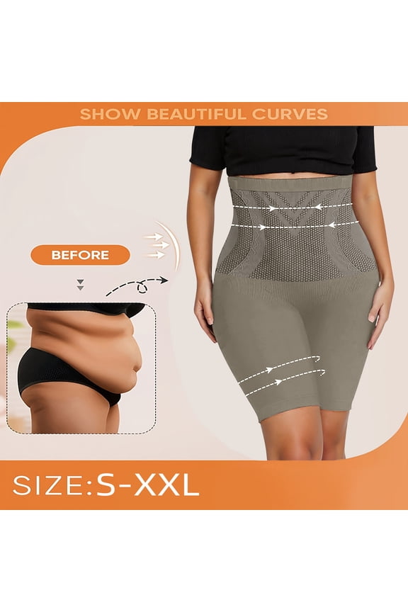 Women's Shapewear Panties High Waisted Underwear Comfortable Everyday Wear Seamless Lifting Postpartum Recovery Latex Panties Teal Panties Lady Slim Waist Trainer but Pads Underwear plus Size Silk