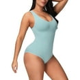 thumbnail image 1 of Women's Shapewear Scoop Neck Tank Tops Bodysuits, Waist Training Tights Slim Full Body Shaper Underwear Seamless Jumpsuit Abdomen Top, 1 of 13