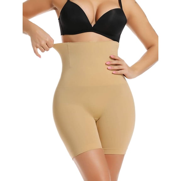Women's Shapewear Shorts High Waist Tummy Control Body Shaper Thigh Slimmer Slimming Panties