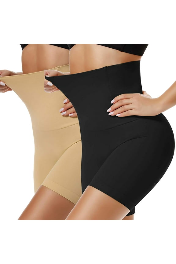 Women's Shapewear Shorts High Waist Tummy Control Body Shaper Thigh Slimmer Slimming Panties
