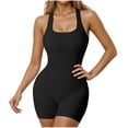 thumbnail image 1 of QSAWXQZ Women's Seamless Tummy Control Scoop Neck Wide Strap Sleeveless Shapewear Bodysuit XL, 1 of 9