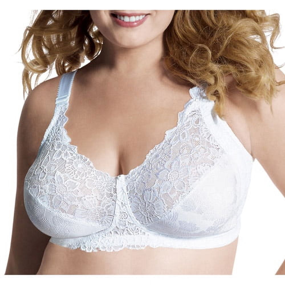 Just My Size, Women`s Shaping Comfort Lace Wirefree Bra, Style