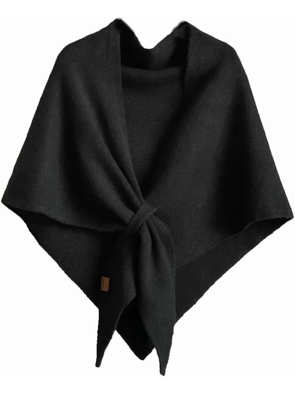 Women's Shawl Wraps Knitted Shawls and Wraps Cardigan Cape Shoulder Top Sweater For Spring Summer Autumn Winter