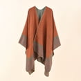 thumbnail image 1 of Women's Shawls and Wraps Open Front Poncho Cape Cardigan Vintage Winter Blanket Sweater, 1 of 5