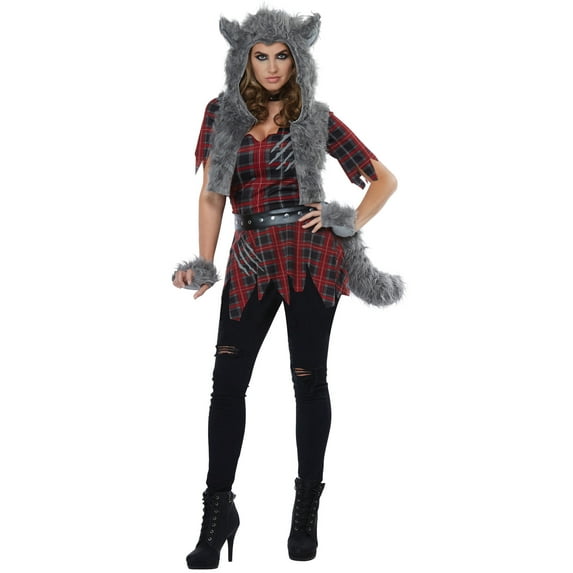 She-Wolf Werewolf Women's Costume Medium 8-10
