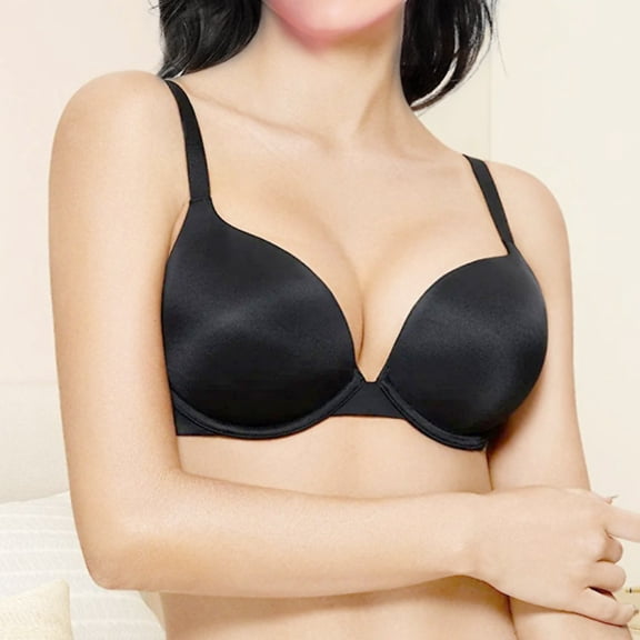 Women's Sheer Balconette Bra Demi Unlined Plunge Mesh See Through Sexy Bras Underwire