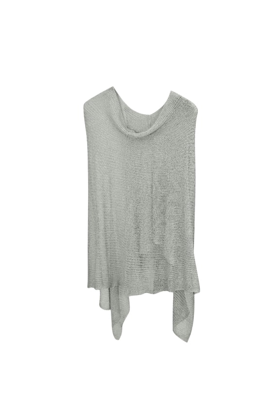 Women's Sheer Irregular Hem Kimono Cardigan, Lightweight See Through Duster for Summer, Flowy Open Front Cover Up