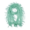 thumbnail image 1 of Women's Sheer Lace Scarf With Fringe Drops, 1 of 2