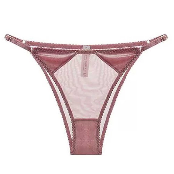Women's Sheer Lace Underwear Panties Mesh Lightweight Valentine's Day Casual Underpants Briefs Underwear Women Pack Briefs M