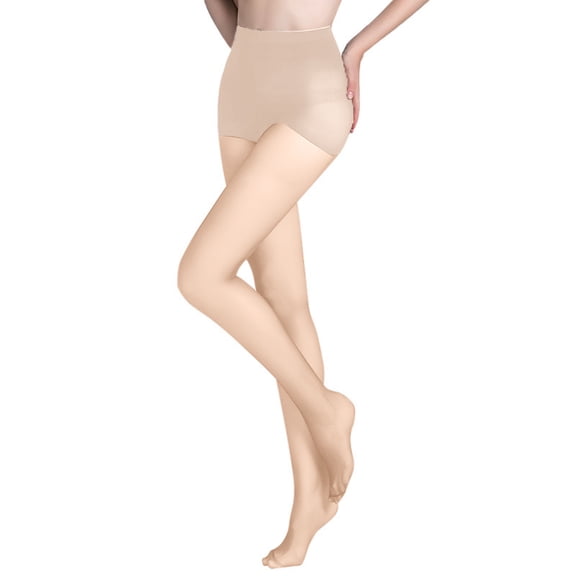 Women's Sheer Summer Pantyhose Thin Stockings Comfortable Everyday Tights with Reinforced Toe