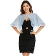 thumbnail image 1 of Women's Sheer Tencel Shawls and Wraps for Evening Dresses Soft Wedding Cape Lightweight Bridesmaid Scarves Cover Up, 1 of 1