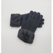 GOLD MEDAL Women's Sherpa-Lined Thermal Winter Gloves with faux fur - Comfy & Warm Clear Creek