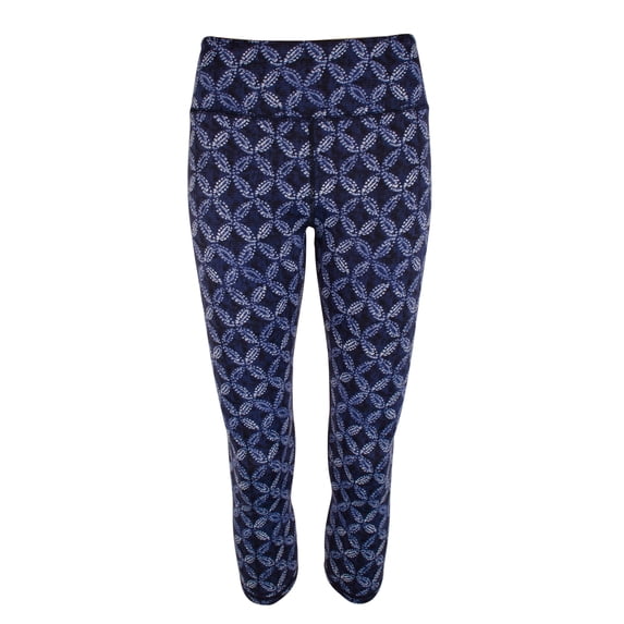 Women's Shibori-Print Cropped Legging-SP-S