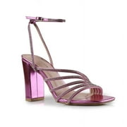 Womens Shine Bright Rhinestone Strappy Heeled Evening Dress Sandals