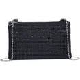 thumbnail image 1 of Women's Shiny Mini Rhinestone Square Bag Sparkle Clutch Purse Wedding Evening Party Handbags, 1 of 7