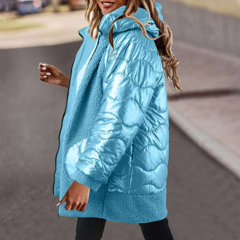 Bubble coat shiny online