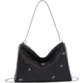 thumbnail image 1 of Women's Shiny Rhinestone Evening Handbag Hobo Bag Clutch Purse, 1 of 6