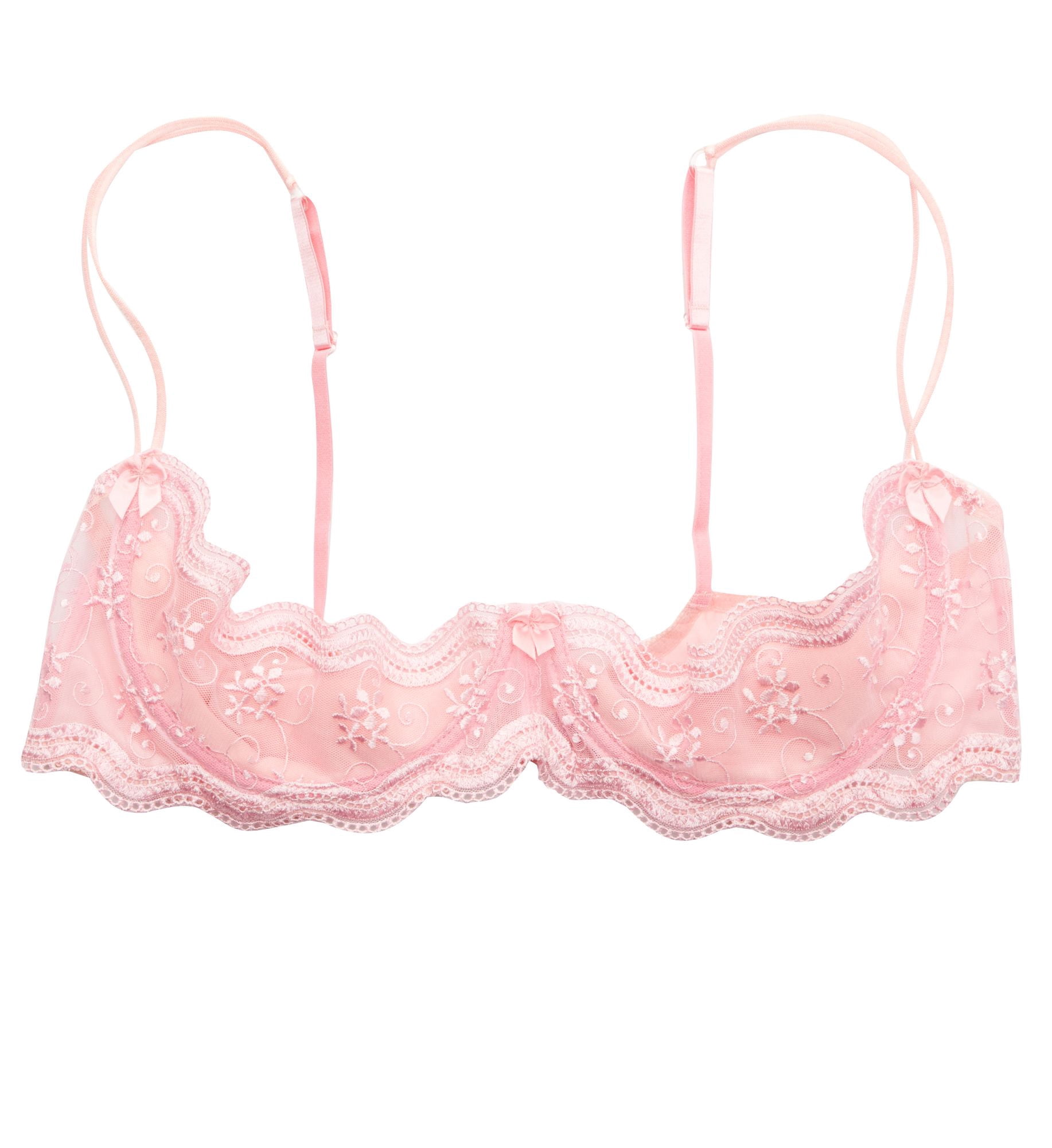 Women's Shirley of Hollywood X331 Plus Size Scalloped Embroidered Shelf ...